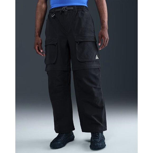 Nike ACG Smith Summit Zip Cargo Pants Size XL Men Black White HV0591-010 - Picture 3 of 10